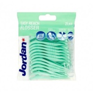 Jordan Easy Reach Flosser špáradlá s niťou 25 kusov