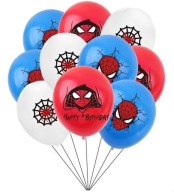 LATEXOVÝ BALÓN SPIDER MAN SPIDER HEL NARODENINOVÝ PLES 10 KS