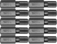 NÁRAZOVÉ BROTY YATO 8x30MM HEX 1/4' SPLINE M8 10KS