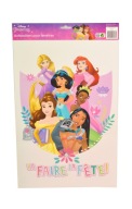 Ozdobná fóliová nálepka na okenný nábytok Disney Disney Princezné 40x27