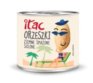 ARAŠIDY VYPRAŽENÉ SOLENÉ 140 g CAN ITAC