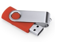 Pendrive 32GB USB 2.0 červený kovový klip
