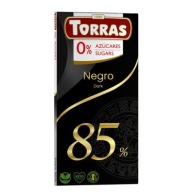 Horká čokoláda 85% kakaa, bez pridaného cukru, 75g