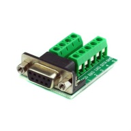 Zásuvkový konektor adaptéra RS232 DB9