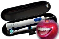 Čierne Púzdro NA ZUBNÚ KEFKU ORAL-B a Philips