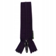YKK plastový zips 20cm na nohavice PURPLE 915