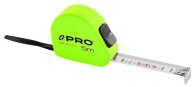 Zvinovacia páska PRO meria 5,0 metra, šírka 19 mm, 2 brzdy PR-40-01 spona na opasok