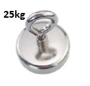Magnetický držiak HAK, neodýmový magnet, 25kg