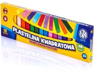 Astra SQUARE PLASTICINE 18 Colors PL produkt