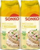 Ryžové oblátky Sonko so slnečnicovými semienkami 130g x2