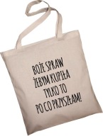 BAVLNENÁ TAŠKA NÁKUPNÝ DARČEK KU DŇU ŽIEN DIEVČATÁ ZÁLEŽITOSTI BOŽÍCH ŽENY Z2