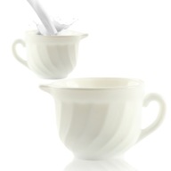 PORCELÁNOVÝ DŽVAN NA MLIEČNO KRÉM BIELY 190 ML