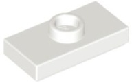 LEGO 1X2 S POTRUBOU BIELOU Č. 15573 - 2 KS