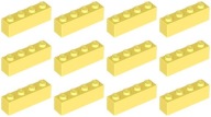 LEGO 3010 BRICK 1x4 svetložltá NOVINKA (20g) 12 ks