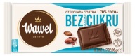 Horká čokoláda 70% bez pridaného cukru 90g Wawel