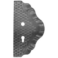 PRAVÁ DOSKA 90 OTVOROV KOVANÉ PRVKY 63.116.90 H300XL165 6MM