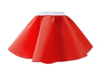 SUKŇA ČERVENÁ, 35 cm
