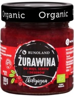 BRUSINKY NA MÄSO, SYRY A DEZERTY BIO 200 g - RUNO