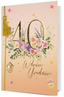 Blahoželanie k 40. narodeninám, krásny darček k 40. narodeninám H2960