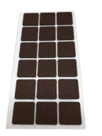 PLSTENÉ PODLOŽKY PRE HNEDÝ NÁBYTOK 30X30 PREMIUM