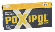 POXIPOL ŠEDÉ GLUE 21g DVOJZLOŽKOVÉ EPOXID