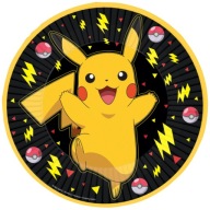 Pokémon papierové taniere 23 cm 8 ks 2024