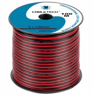 1m napájací kábel LED STRIP 2x1,5mm pevný CCA