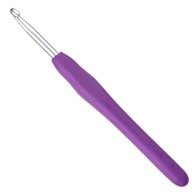 ERGONOMICKÝ Háčik na háčkovanie s 5 mm silikónovou rukoväťou