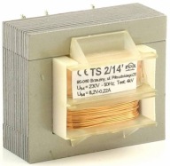 Transformátor 2VA, 230Vac (8,2V) 0,22A, Indel