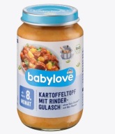Baby Zemiaky s hovädzím gulášom od 8.m 220g DE