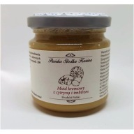 Medová smotana s citrónom a zázvorom 250g