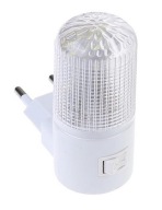 Energeticky úsporná LED nočná lampa pre kontakt