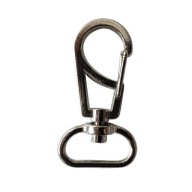 Karabína 20x47mm strieborná karabínka