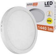 LED panel 18W PRIVRCHOVÁ OKRUHÁ LAMPA VÝKONNÉ STROPNÉ SVIETKO NA NÁSTENNÉ ZARIADENIE
