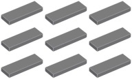 LEGO TILE 63864 TILE 1x3 tmavosivá (6g) 9 ks