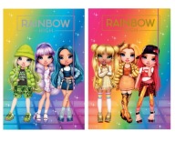 Školský leporelo A4 s gumičkou RAINBOW HIGH Astra