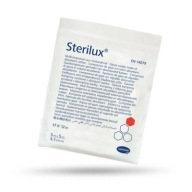 Sterilux, sterilné obklady, 12 vrstiev, 5x5cm, 3ks.
