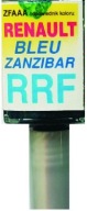 RENAULT RRF BLEU ZANZIBAR FARBA ŠKRABANÝ DOTYK