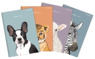 BRULION TOP 2000 SWEET ANIMAL A4 96 listov MRIEŽKA S OKRAJOM