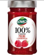 ŁOWICZ 100% malinový a červený ríbezľový džem 210g