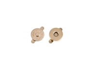 Magnetická spona Magnet 14x14mm 10ks zlatý