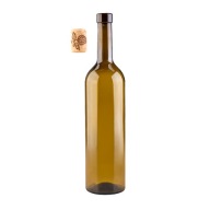 BORDEAUX FĽAŠA VÍNA 750 ml OLIVOVÁ s KORKOM
