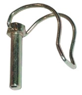 Pozinkovaná rúrková závlačka 6x40 mm gopart SLP640GP