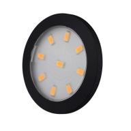 LED nábytkové svietidlo ORBIT XL 3W ČIERNA, neutrálne