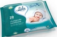 LULA Aloe vlhčené obrúsky pre deti 20 ks