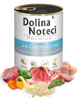 DOLINA NOTECI PREMIUM vlhké krmivo pre psov bohaté na jahňacinu 800g konzerva