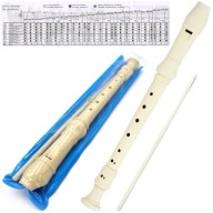 Starpak Recorder, biely, plastový