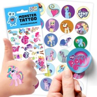MEGA SET NÁLEPOK + TETOVANIE MY LITTLE PONY