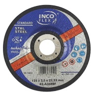 KOVOVÉ REZNÉ KOTOUČE 125x2,5x22 T.42 INCOFLEX