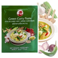 GREEN CURRY PASTE 50g GREEN COCK ZNAČKY THAJSKO